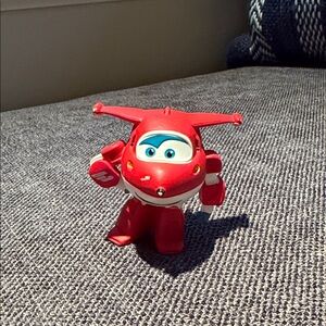 Red Action Super Wings - a world of adventure Tonies Plane Toy